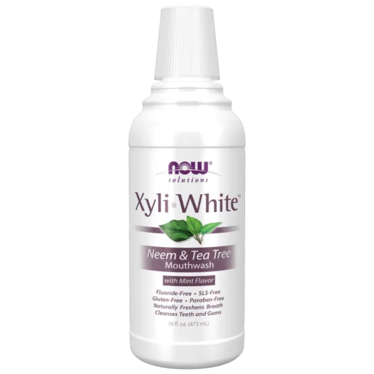 NOW Foods 나우 푸드 Xyliwhite Neem & Tea Tree 구강청결제, 473mL | 매일 업데이트되는 특가 상품 | VITASHOP