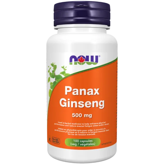 NOW Foods 나우 푸드 Panax 인삼 추출물 500mg, 식물성 캡슐 100정 | 매일 업데이트되는 특가 상품 | VITASHOP