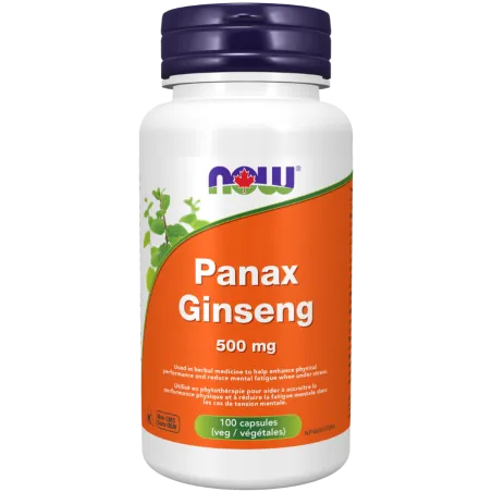 NOW Foods 나우 푸드 Panax 인삼 추출물 500mg, 식물성 캡슐 100정 | 매일 업데이트되는 특가 상품 | VITASHOP