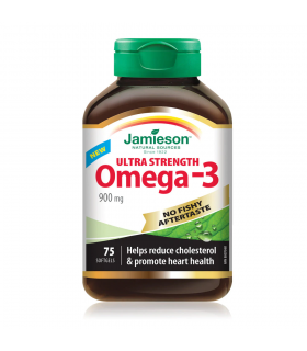 Jamieson 자미에슨 초강력 오메가-3 900 mg 75 소프트젤 | 매일 업데이트되는 특가 상품 | VITASHOP