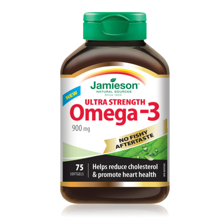 Jamieson 자미에슨 초강력 오메가-3 900 mg 75 소프트젤 | 매일 업데이트되는 특가 상품 | VITASHOP