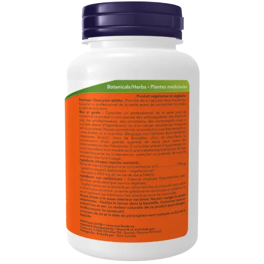 NOW Foods 나우 푸드 마카 추출물 750mg, 식물성 캡슐 90정 | 매일 업데이트되는 특가 상품 | VITASHOP