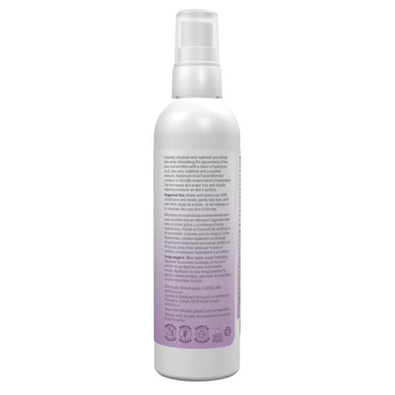 NOW Foods 나우 푸드 히알루론산 하이드레이션 페이셜 미스트 118mL | 매일 업데이트되는 특가 상품 | VITASHOP
