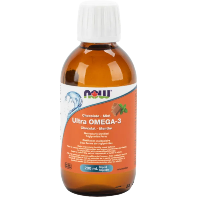 UltraOmega TG 2640mg EPA/DHA Chocolate Mint 200mL | Safest & Easiest Shopping Vitamins Online | VITASHOP