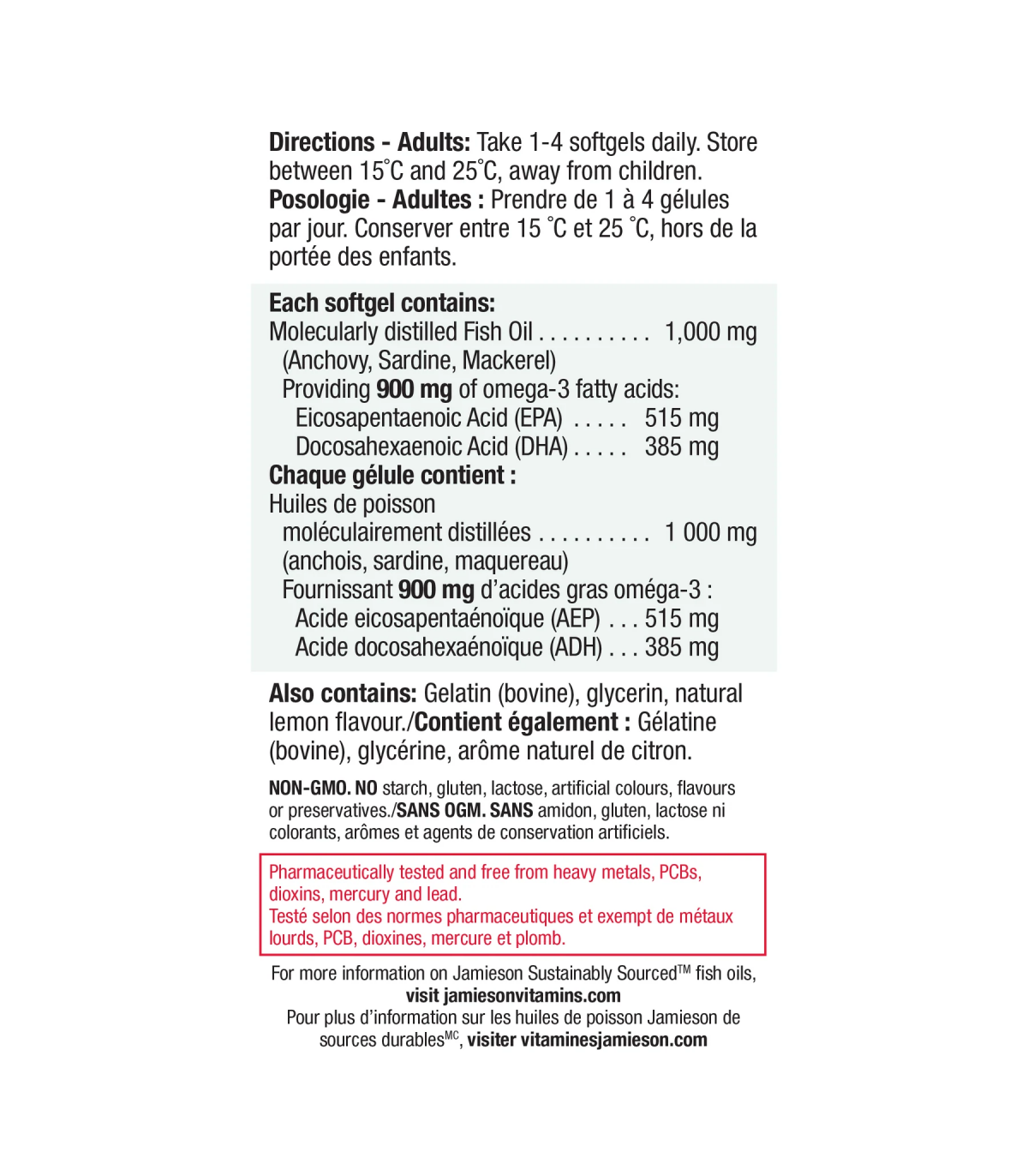 Jamieson 자미에슨 초강력 오메가-3 900 mg 75 소프트젤 | 매일 업데이트되는 특가 상품 | VITASHOP