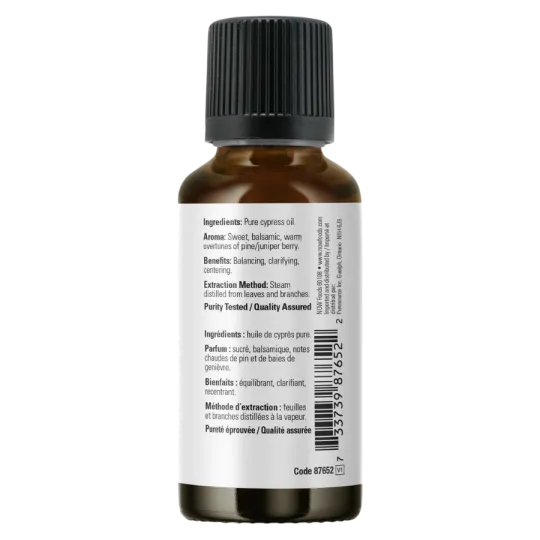NOW Foods Cypress Oil, 30 mL | Unbeatable Prices, Daily Deals | VITASHOP