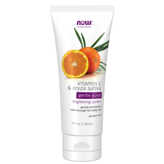 Gommage doux à la vitamine C & Oryza Sativa, 118 mL | Safest & Easiest Shopping Vitamins Online | VITASHOP