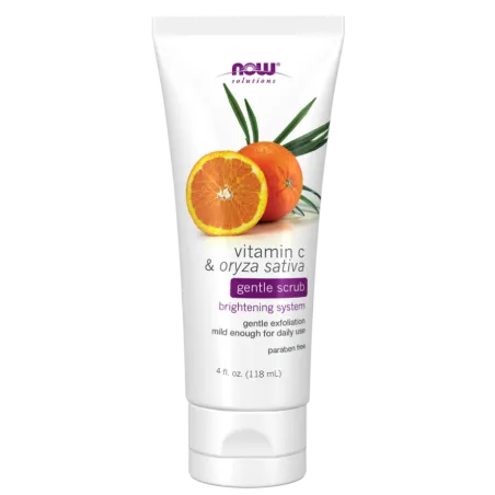 Gommage doux à la vitamine C & Oryza Sativa, 118 mL | Safest & Easiest Shopping Vitamins Online | VITASHOP