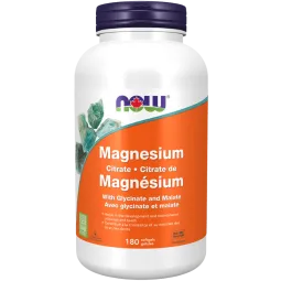 NOW Foods Magnesium Citrate 134 mg, 180 Softgels | Unbeatable Prices, Daily Deals | VITASHOP