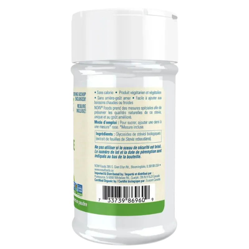 Organic Stevia Extract Powder Shaker 28g | Safest & Easiest Shopping Vitamins Online | VITASHOP