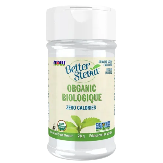 NOW Foods Organic Stevia Extract Powder Shaker 28g | Unbeatable Prices, Daily Deals | VITASHOP