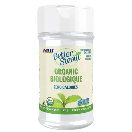 NOW Foods Organic Stevia Extract Powder Shaker 28g | Unbeatable Prices, Daily Deals | VITASHOP