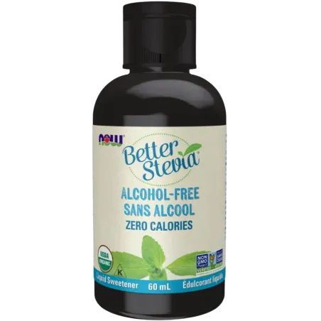 NOW Foods Better Stevia Glycerite Liquid 60 mL | Unbeatable Prices, Daily Deals | VITASHOP