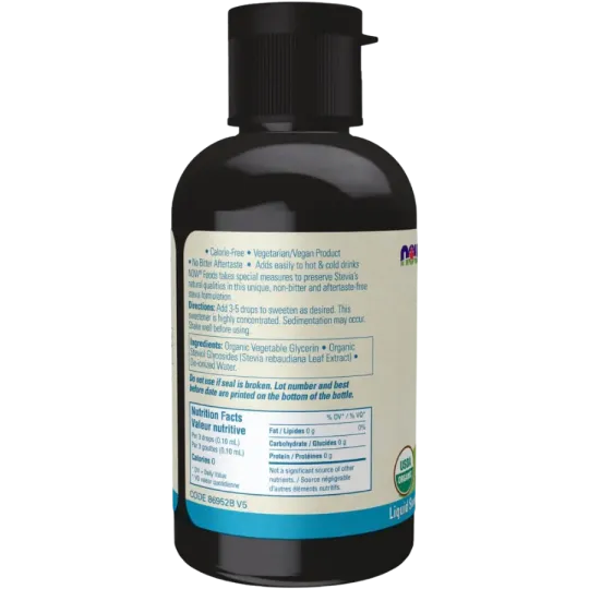 NOW Foods Better Stevia Glycerite Liquid 60 mL | 每天不同折扣, 全网最低价格 | 种类齐全的保健品店铺 VITASHOP, 只有你想不到, 没有你买不到 !