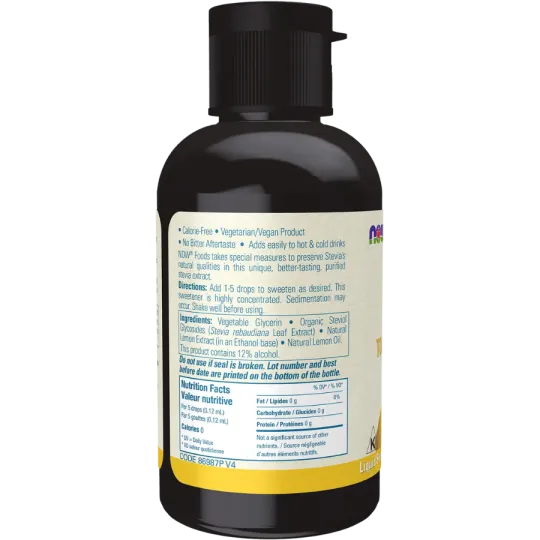 NOW Foods 나우 푸드 스테비아 액상추출물(레몬 트위스트) 60mL | 매일 업데이트되는 특가 상품 | VITASHOP