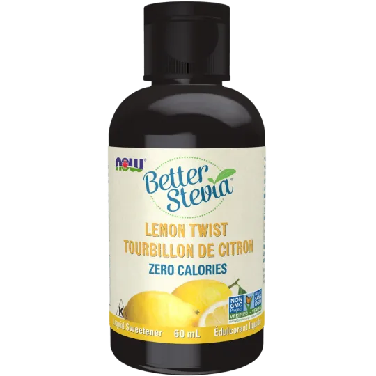NOW Foods Stevia Liquid Extract (Lemon Twist) 60mL | Unbeatable Prices, Daily Deals | VITASHOP