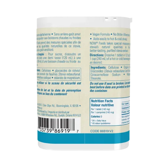 NOW Foods Better Stevia Instant Tabs in Dispenser, 175 Tablets | 每天不同折扣, 全网最低价格 | 种类齐全的保健品店铺 VITASHOP, 只有你想不到, 没有你买不到 !