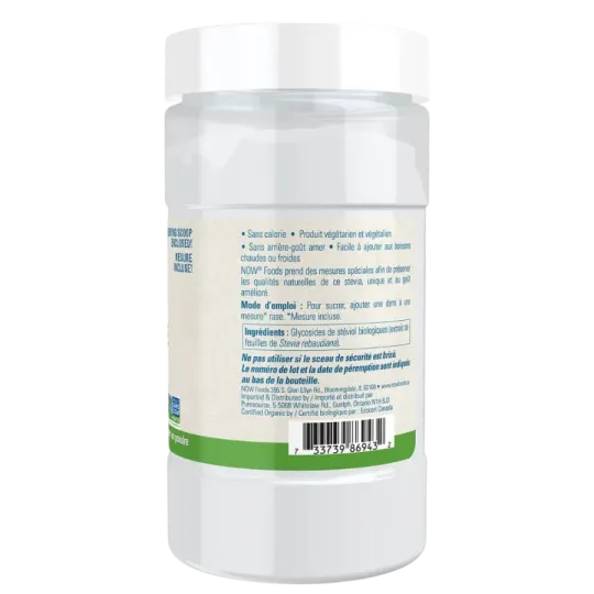 NOW Foods Organic BetterStevia Powder, 113 g | Unbeatable Prices, Daily Deals | VITASHOP