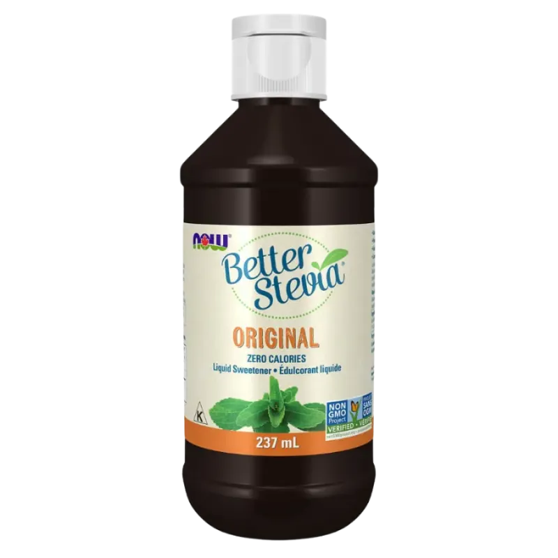 NOW Foods Better Stevia Original Liquid Unflavoured, 237 mL | Unbeatable Prices, Daily Deals | VITASHOP