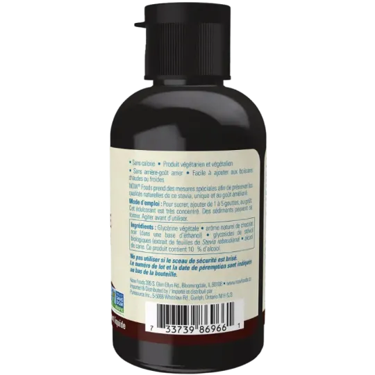 NOW Foods Stevia Liquid Extract (Dark Chocolate ) 60mL | Unbeatable Prices, Daily Deals | VITASHOP