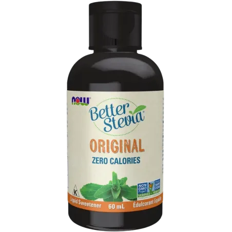 NOW Foods Extrait liquide de la Stevia (Original non utilisé) 60mL (EXP DATE : 1 mars 2025) |MISUMI