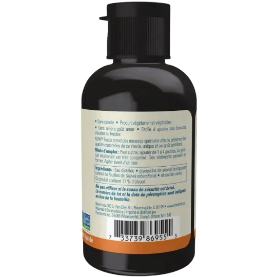 NOW Foods 스테비아 액체 추출물 (오리지널 Unflavoured) 60mL (EXP DATE : Mar 1 2025) | 사용 가능한 가격, 일일 상품 | VITASHOP