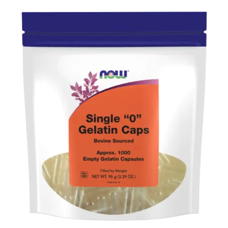 NOW Foods Size "0" Empty Gelatin Capsules, 1000 Capsules | 每天不同折扣, 全网最低价格 | 种类齐全的保健品店铺 VITASHOP, 只有你想不到, 没有你买不到 !