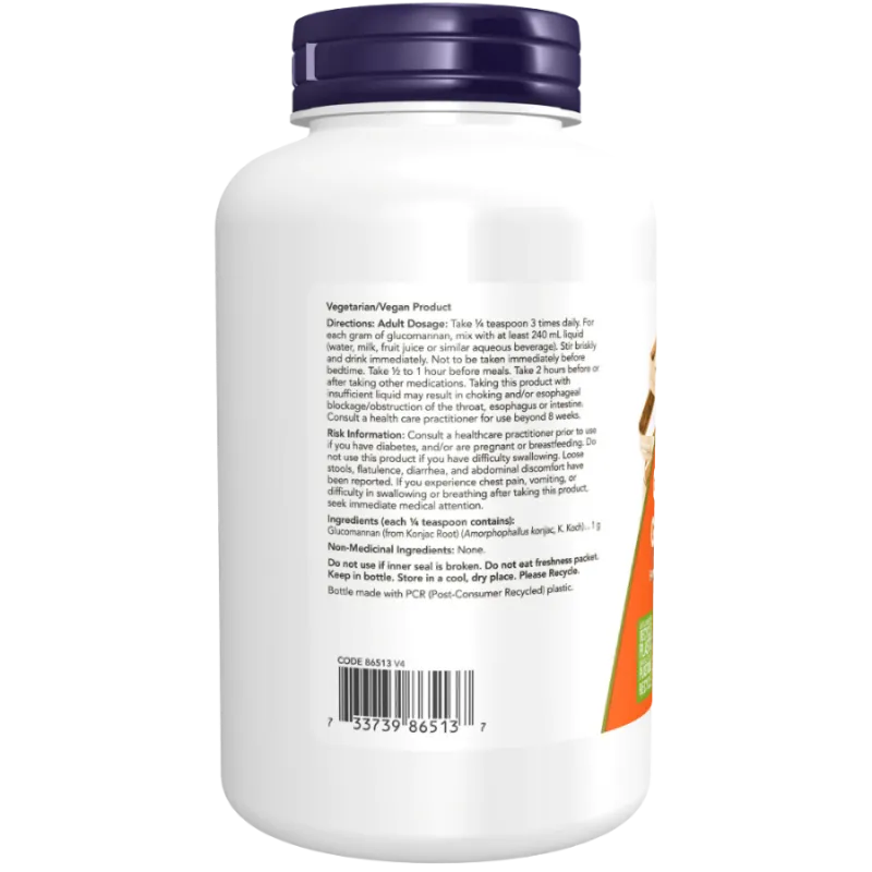 Glucomannane en poudre, 227 g | Safest & Easiest Shopping Vitamins Online | VITASHOP