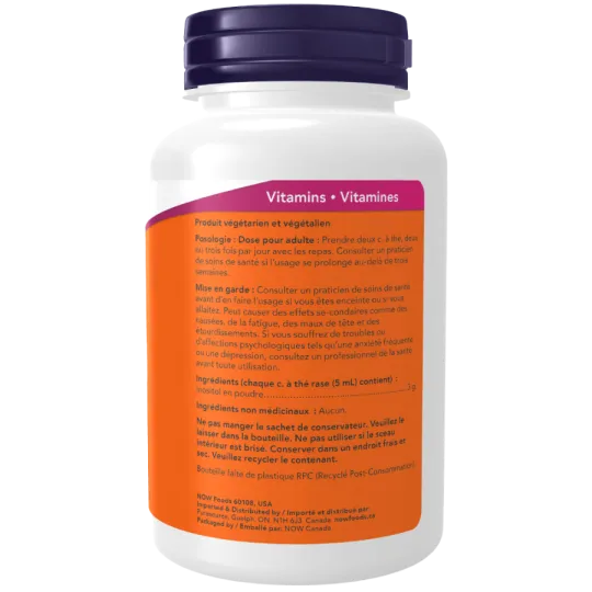 NOW Foods Inositol Powder, 113 g | 每天不同折扣, 全网最低价格 | 种类齐全的保健品店铺 VITASHOP, 只有你想不到, 没有你买不到 !