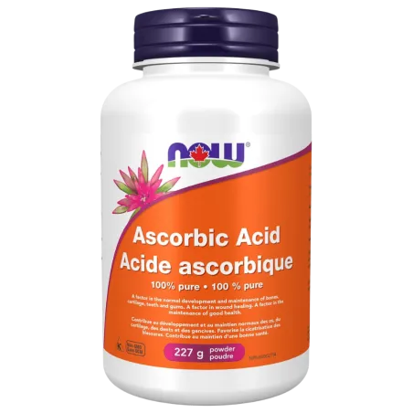 NOW Foods Ascorbic Acid Powder, 227 g | Unbeatable Prices, Daily Deals | VITASHOP