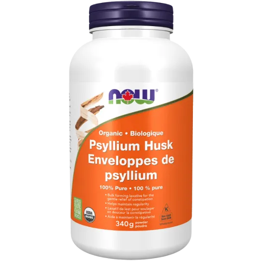 NOW Foods 나우 푸드 유기농 차전자피 분말, 340g | 매일 업데이트되는 특가 상품 | VITASHOP