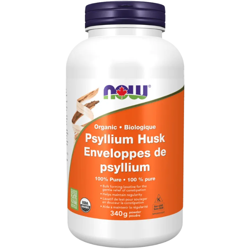 NOW Foods 나우 푸드 유기농 차전자피 분말, 340g | 매일 업데이트되는 특가 상품 | VITASHOP