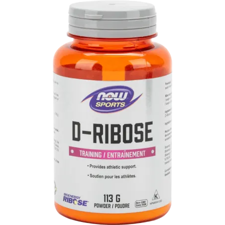 D-Ribose Pure Poudre, 113 g | Safest & Easiest Shopping Vitamins Online | VITASHOP