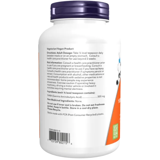 GABA Pure Poudre, 170 g | Safest & Easiest Shopping Vitamins Online | VITASHOP