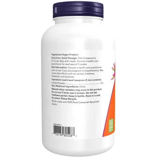NOW Foods Inositol Powder, 227 g | Unbeatable Prices, Daily Deals | VITASHOP