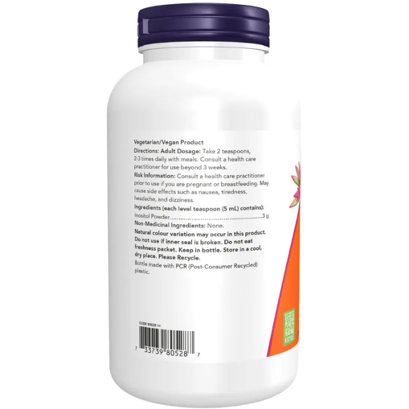 NOW Foods Inositol Powder, 227 g | Unbeatable Prices, Daily Deals | VITASHOP