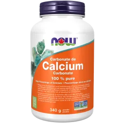 Carbonate de calcium en poudre, 340 g | Safest & Easiest Shopping Vitamins Online | VITASHOP