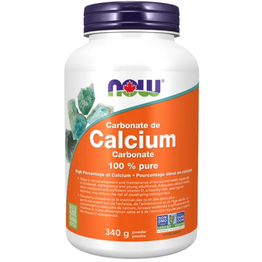 NOW Foods Calcium Carbonate Powder, 340 g | 每天不同折扣, 全网最低价格 | 种类齐全的保健品店铺 VITASHOP, 只有你想不到, 没有你买不到 !