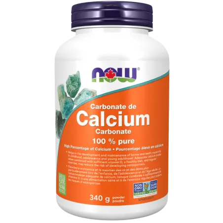 NOW Foods Calcium Carbonate Powder, 340 g | 每天不同折扣, 全网最低价格 | 种类齐全的保健品店铺 VITASHOP, 只有你想不到, 没有你买不到 !
