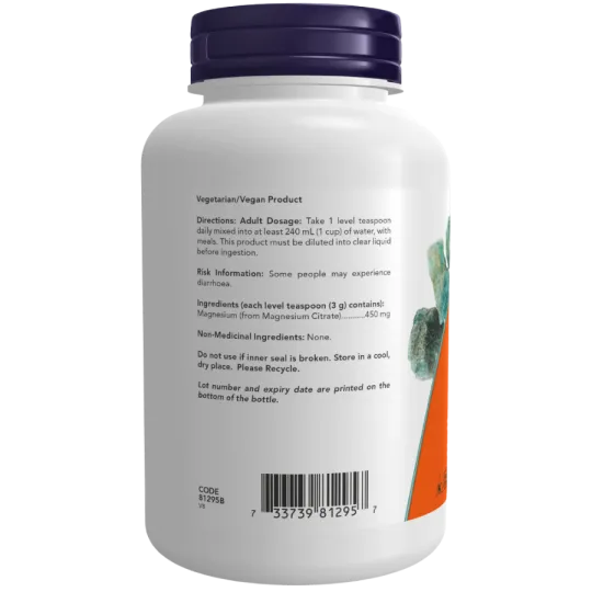NOW Foods 나우 푸드 구연산 마그네슘 분말, 227g | 매일 업데이트되는 특가 상품 | VITASHOP