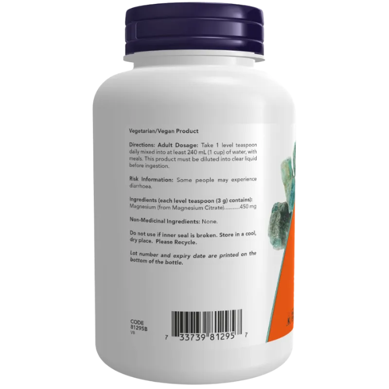NOW Foods 나우 푸드 구연산 마그네슘 분말, 227g | 매일 업데이트되는 특가 상품 | VITASHOP