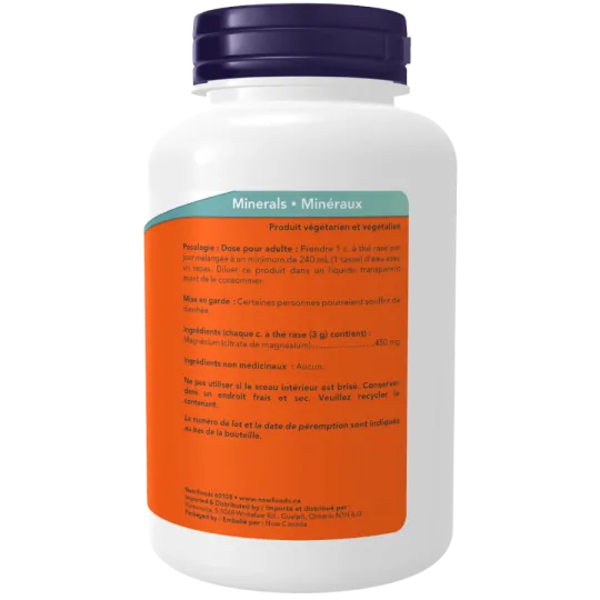 NOW Foods 나우 푸드 구연산 마그네슘 분말, 227g | 매일 업데이트되는 특가 상품 | VITASHOP