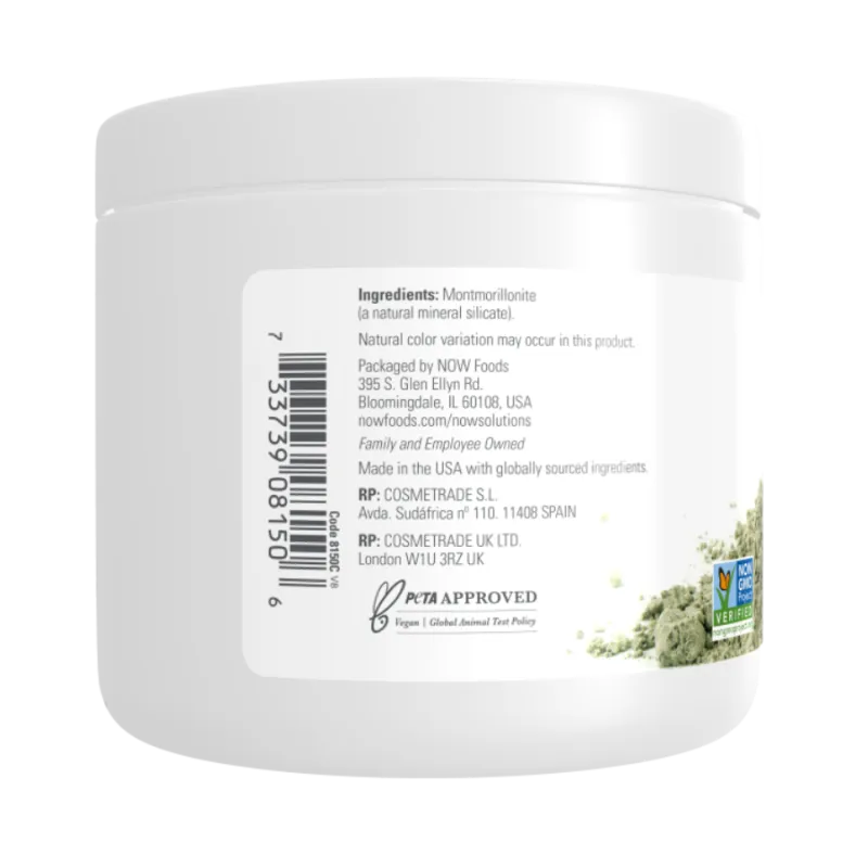 Poudre d’argile européenne, 170 g | Safest & Easiest Shopping Vitamins Online | VITASHOP