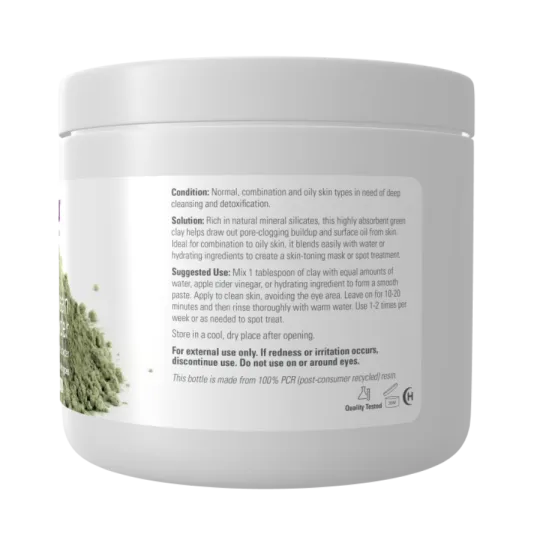 Poudre d’argile européenne, 170 g | Safest & Easiest Shopping Vitamins Online | VITASHOP