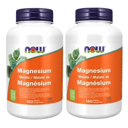 Malate de magnésium, 180 comprimés | Safest & Easiest Shopping Vitamins Online | VITASHOP