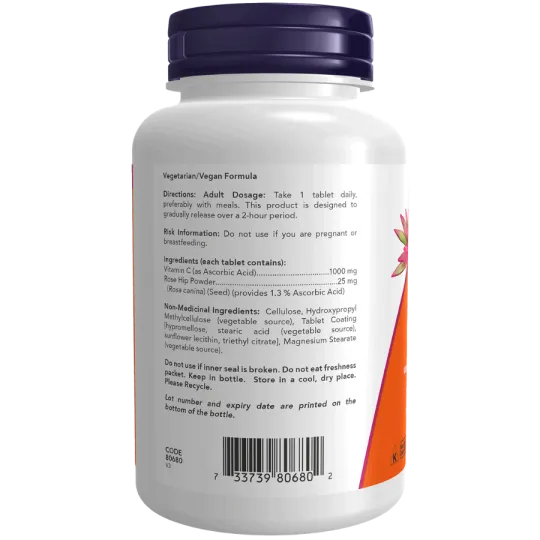 C-1000 à libération prolongée, 100 comprimés | Safest & Easiest Shopping Vitamins Online | VITASHOP