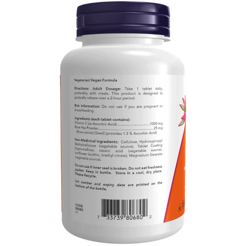 C-1000 à libération prolongée, 100 comprimés | Safest & Easiest Shopping Vitamins Online | VITASHOP