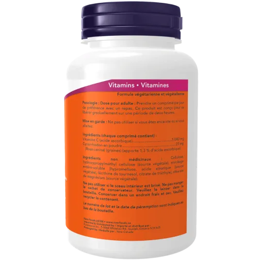 C-1000 à libération prolongée, 100 comprimés | Safest & Easiest Shopping Vitamins Online | VITASHOP