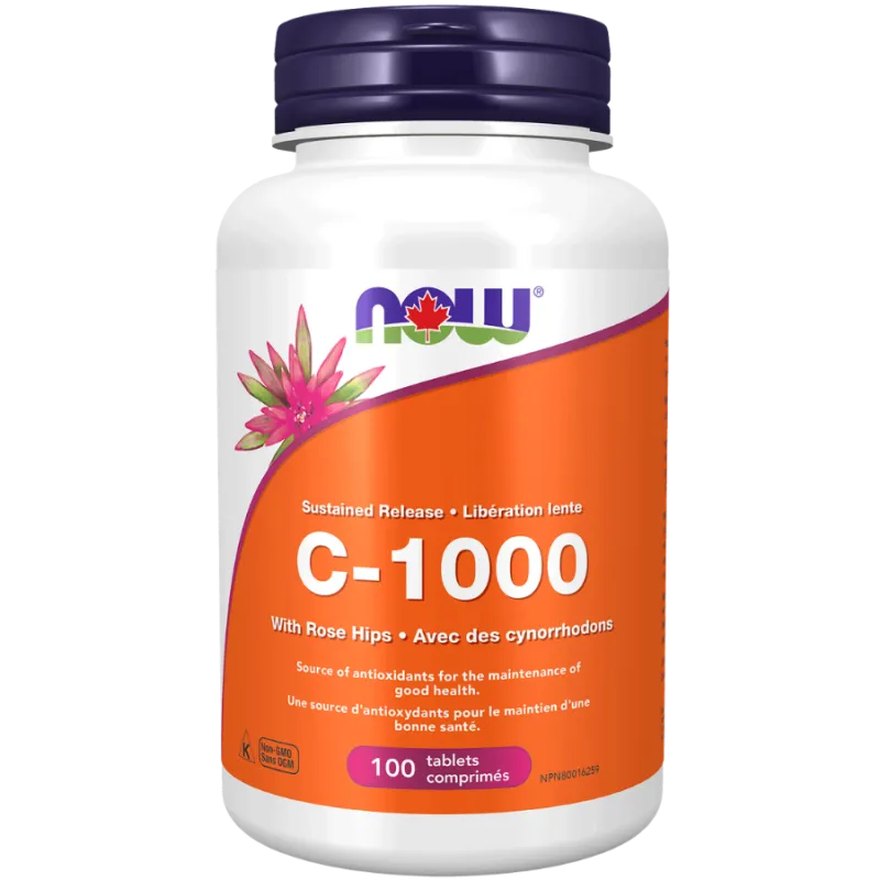 NOW Foods 나우 푸드 C-1000 서방형, 100정 | 매일 업데이트되는 특가 상품 | VITASHOP