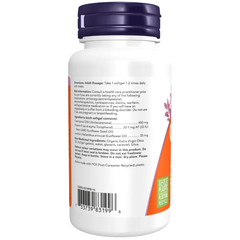 NOW Foods 나우 푸드 CoQ10 400mg, 소프트젤 30정 | 매일 업데이트되는 특가 상품 | VITASHOP